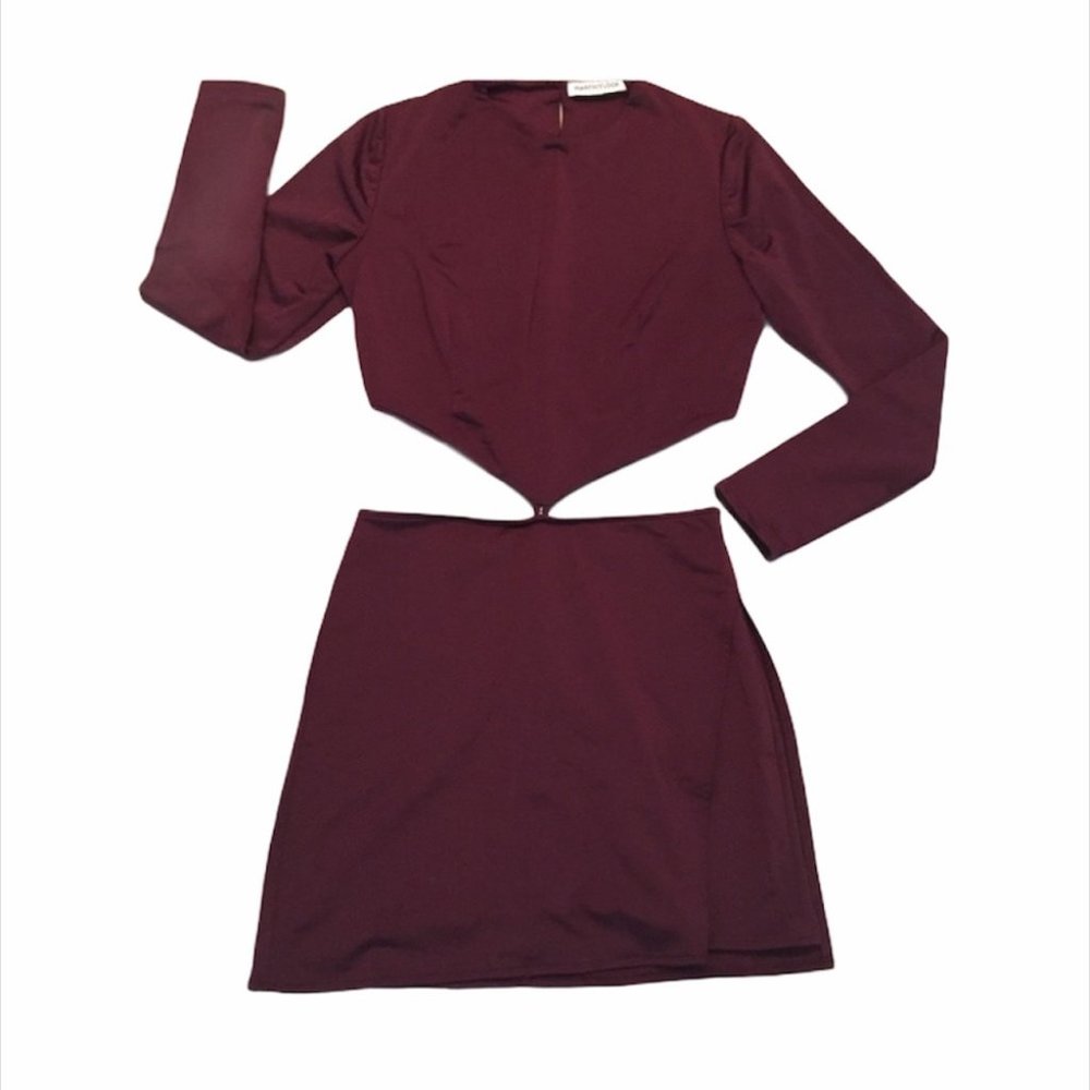 Crop Top and Mini Skirt - 2 Piece Dress Size Small